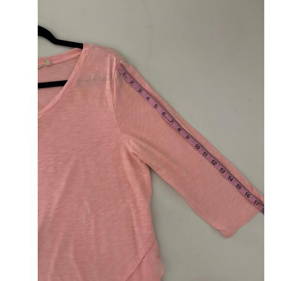 Soft Surroundings Women’s Grace Top Peach L - Picture 8 of 9